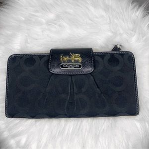 Coach Black Wallet